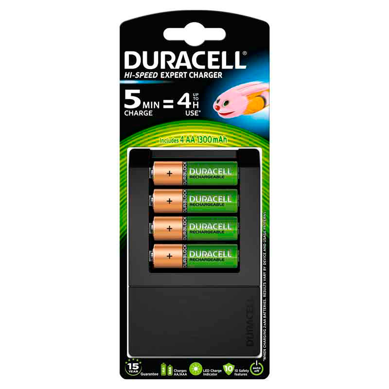 Duracell Rechargeable CEF 15 Hi-Speed Charger 5m