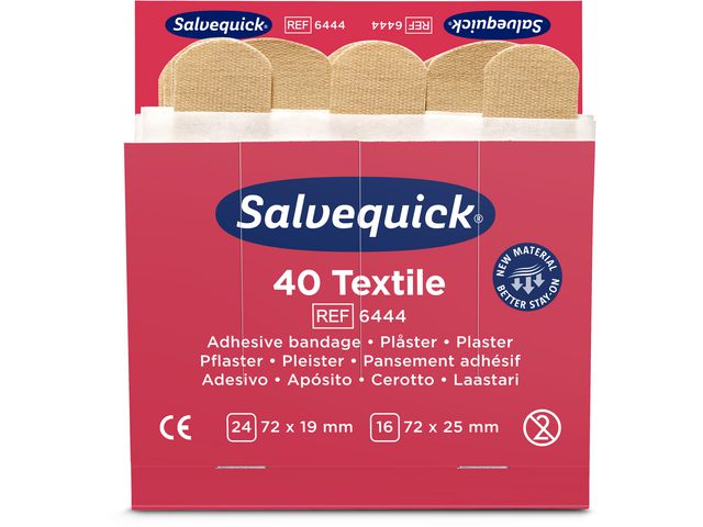 Pleister Salvequick textiel/ds 6x 40