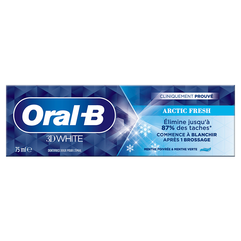 3D White Arctic Fresh Tandpasta