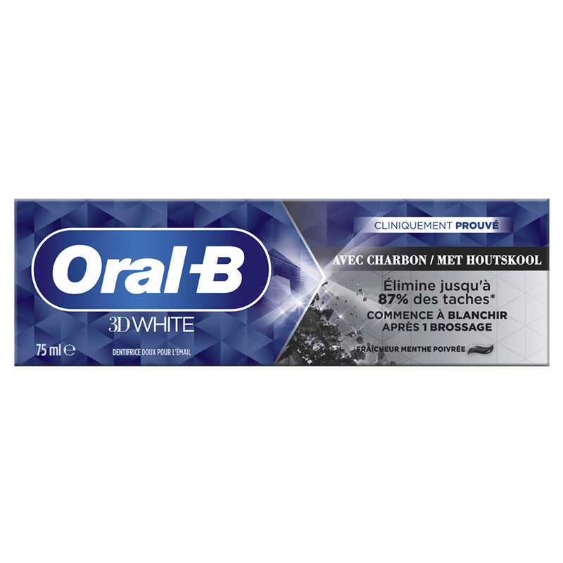 3D White Houtskool Tandpasta