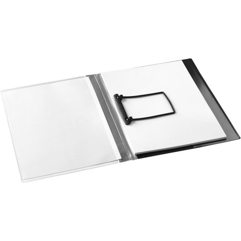 Rapportenmap DjoisClip A4 grijs/pk 10