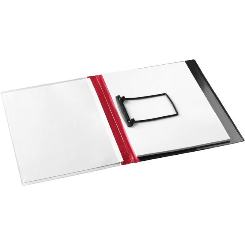 Rapportenmap DjoisClip A4 rood/pk 10