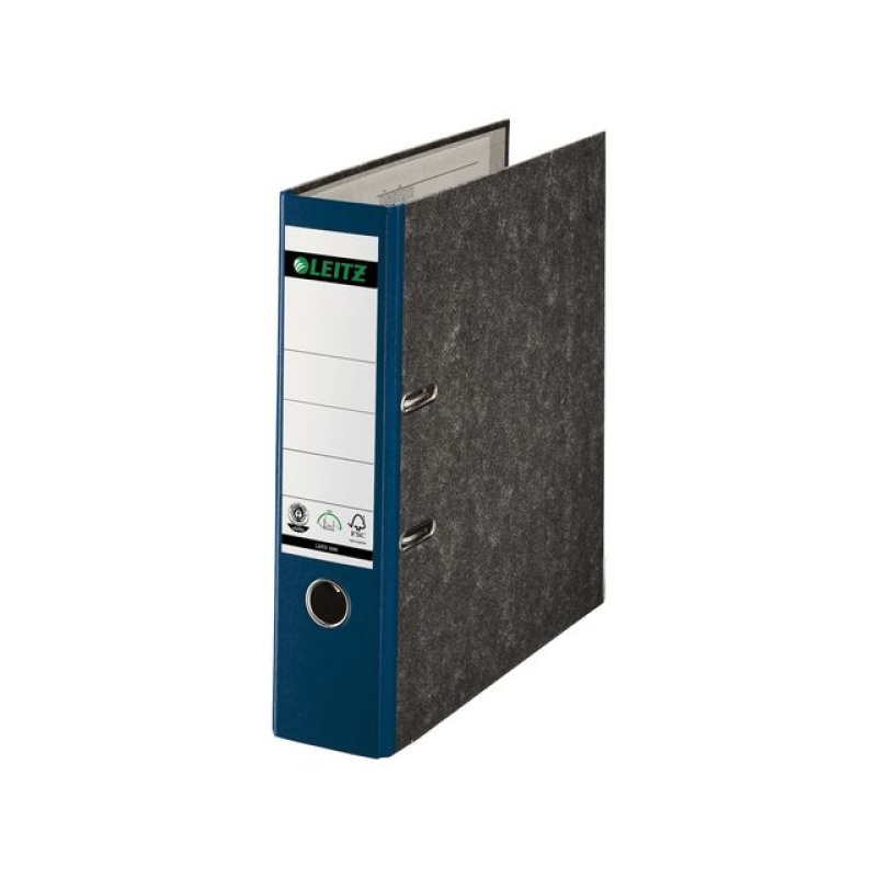 Ordner Leitz 1080 80mm A4 gewolkt blauw