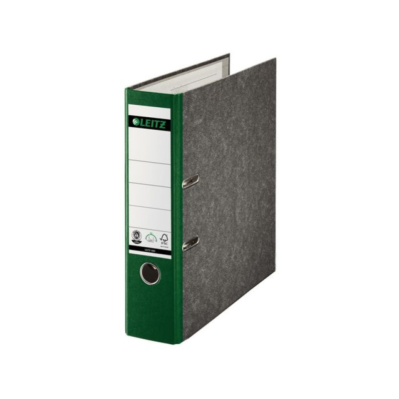 Ordner Leitz 1080 80mm A4 gewolkt groen