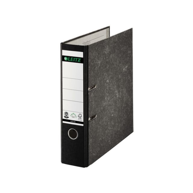 Ordner Leitz 1080 80mm A4 gewolkt zwart