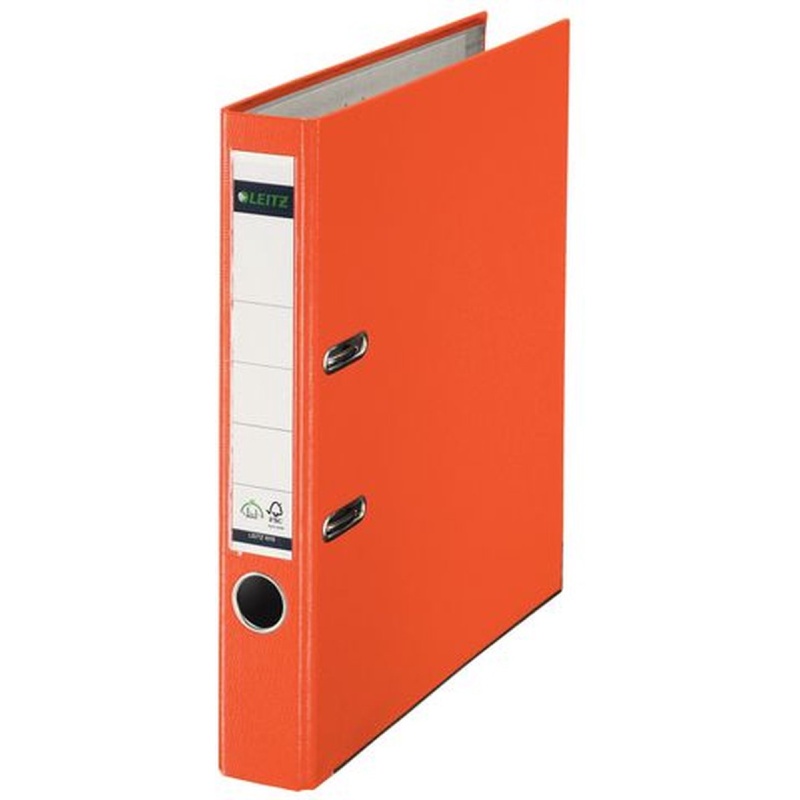 Ordner Leitz 1015 50mm A4 PP oranje
