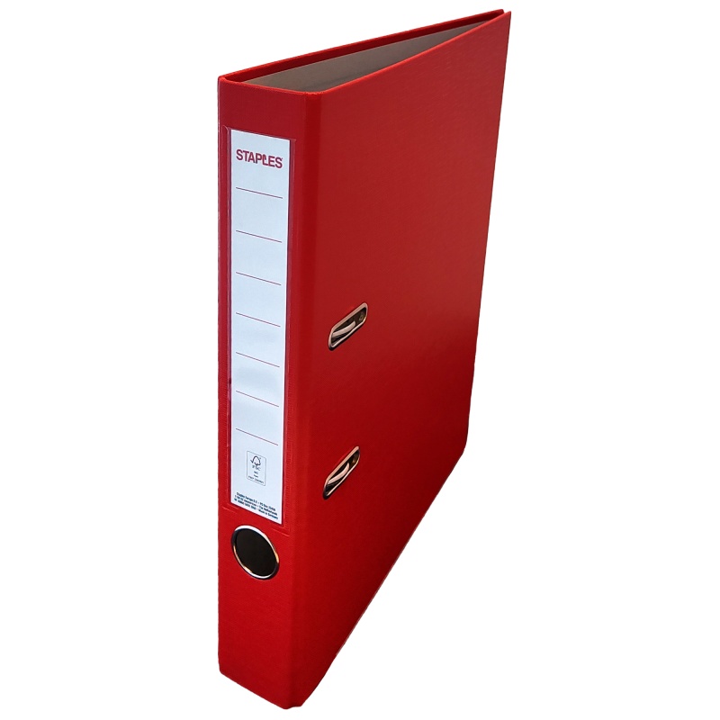 Ordner SPLS 50mm A4 PP rood