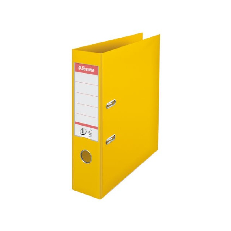 Ordner Esselte 75mm A4 PP geel