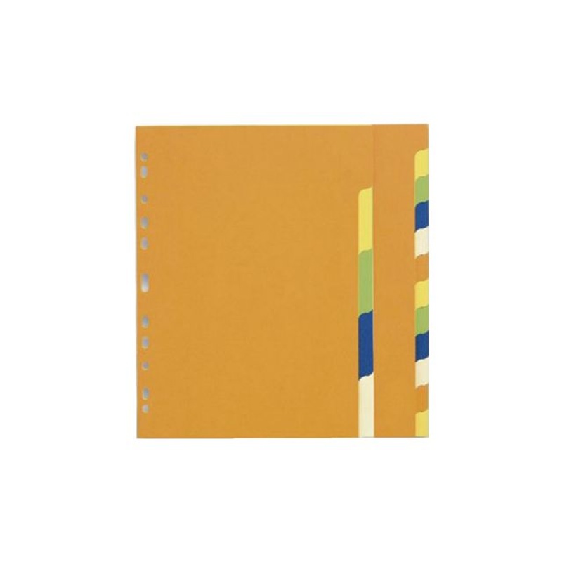 Tabblad SPLS A4 11R 2x5-kleurkarton/se10