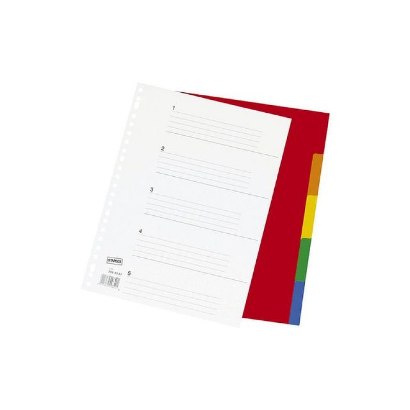 Tabblad SPLS A4 23R PP kleur/set 5