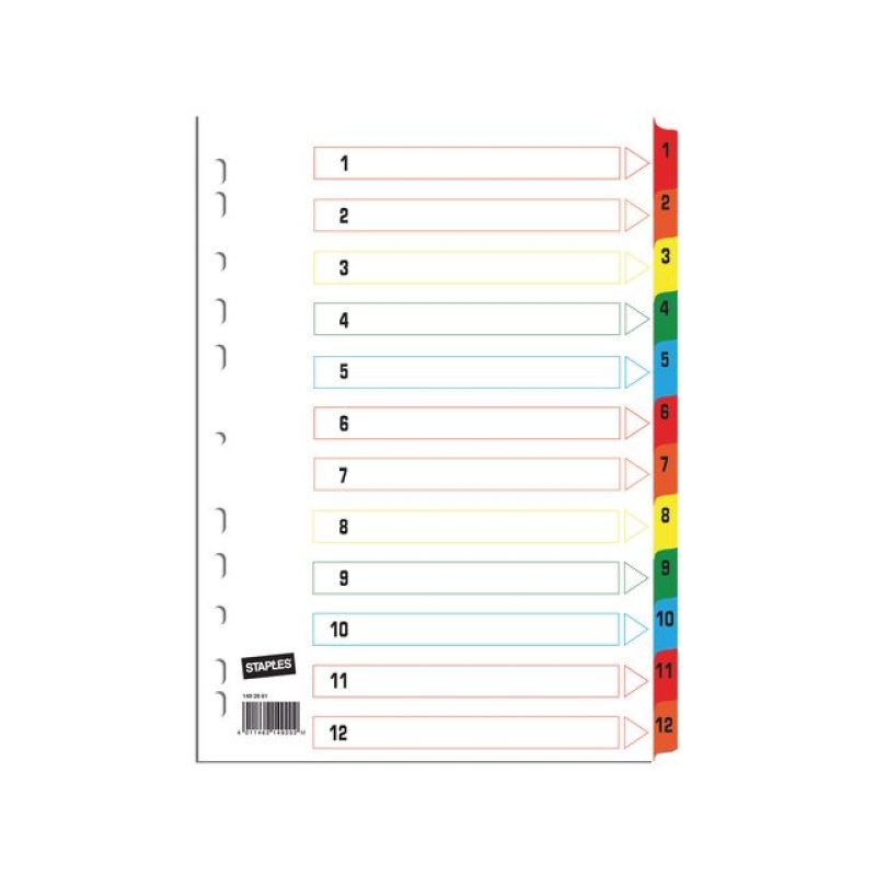 Tabblad SPLS A4 11R 1-12 kar.kl.tab/se12