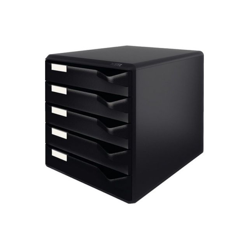 Ladenblok Leitz 5 laden zwart/zwart