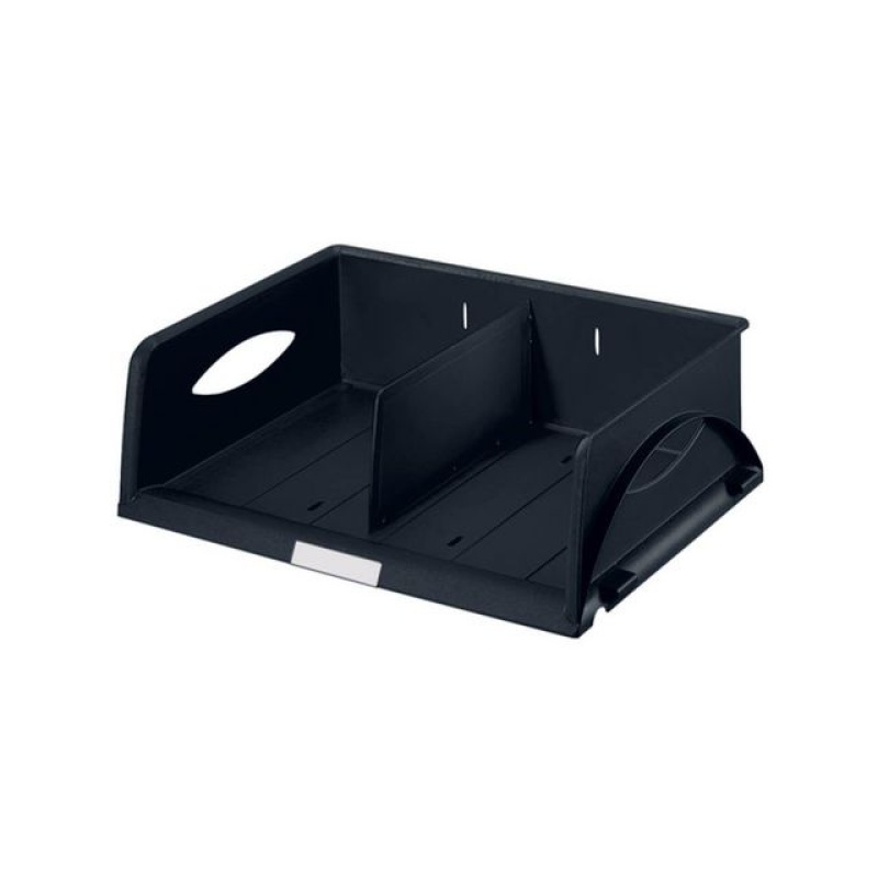 Brievenbak Leitz Sorty folio dwars zwart