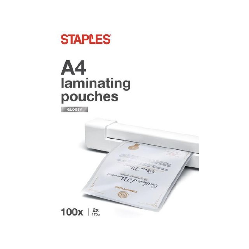 Lamineerhoes SPLS 216x303 2x175mic/pk100