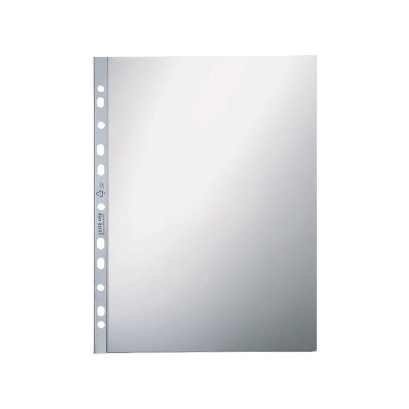 Showtas A4 11R 0,08 PVC helder/pak 100
