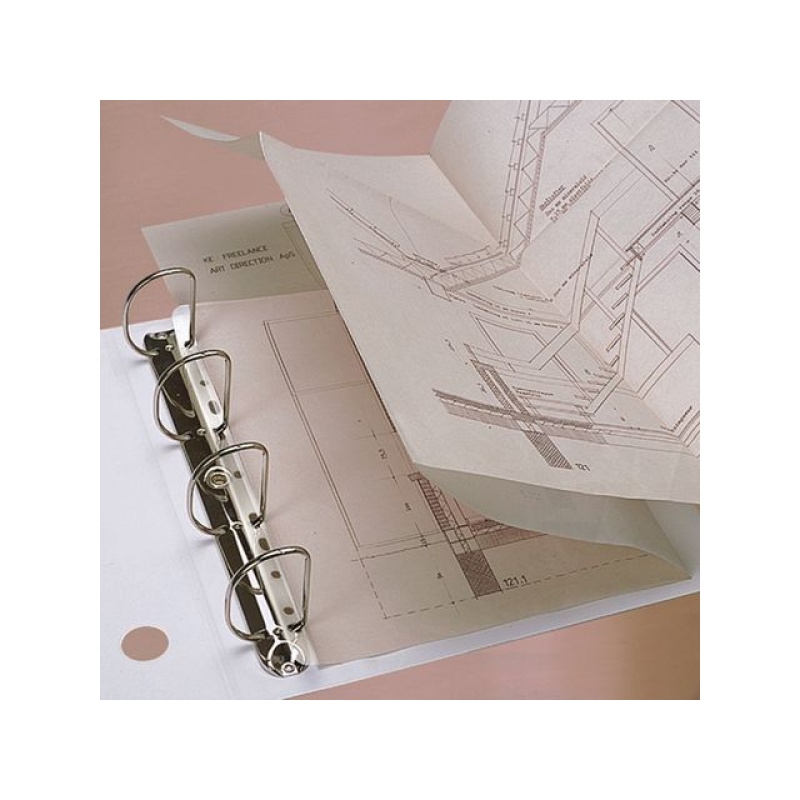 Hechtstrip A4 23r zelfklevend/pak 100