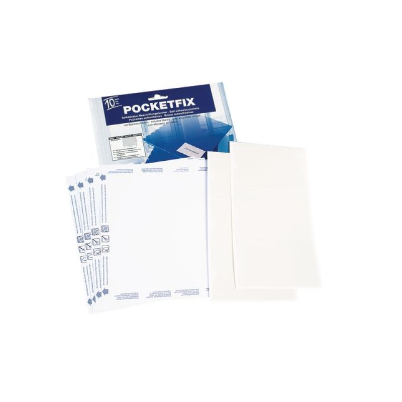 Etikethouder Pocketfix8077 74x105 zk/p10