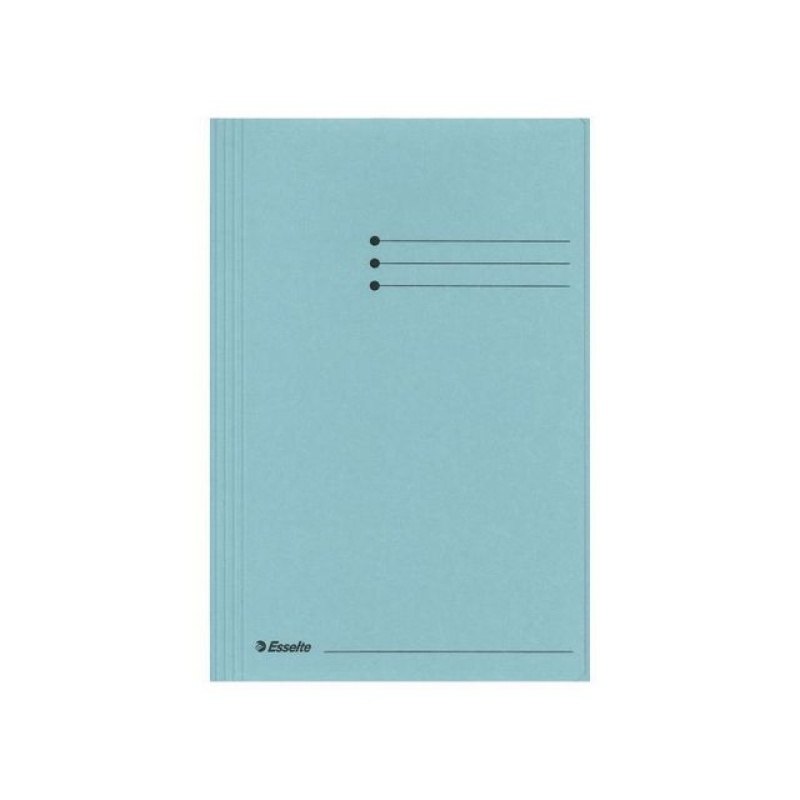 Stofklepmap Esselte A4 275g bl/pk 50