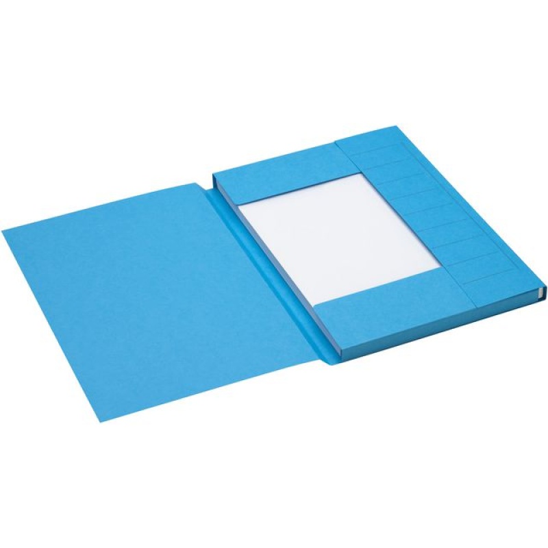 Stofklepmap Secolor A4 blauw/doos 125