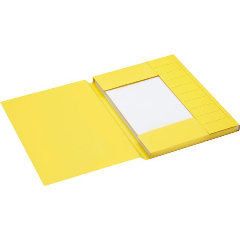 Stofklepmap Secolor A4 geel/doos 125