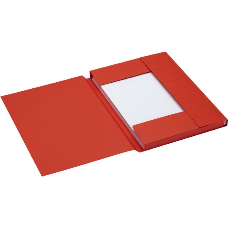 Stofklepmap Secolor A4 rood/doos 125