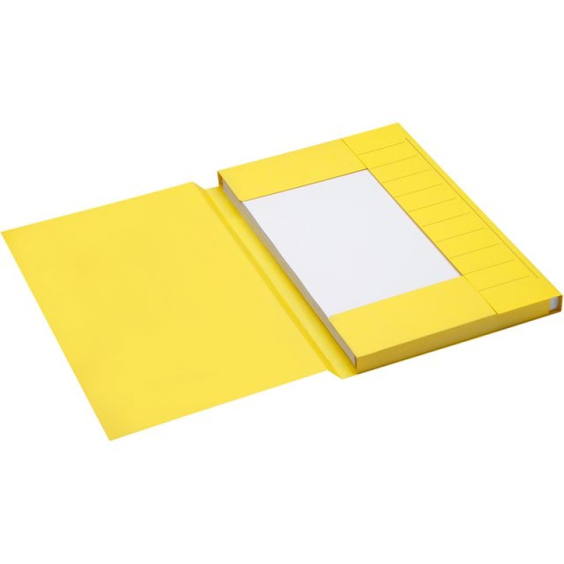 Stofklepmap Secolor folio geel/doos 125