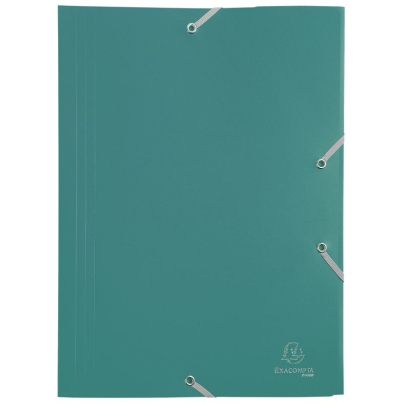 Elastomap Exacompta A4 PP 3-kl groen
