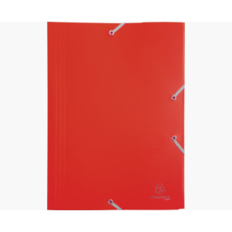 Elastomap Exacompta A4 PP 3-kl rood