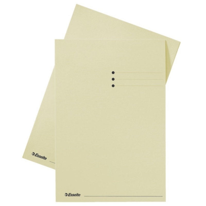 Vouwmap Esselte A4 karton 180g ch/pk 100
