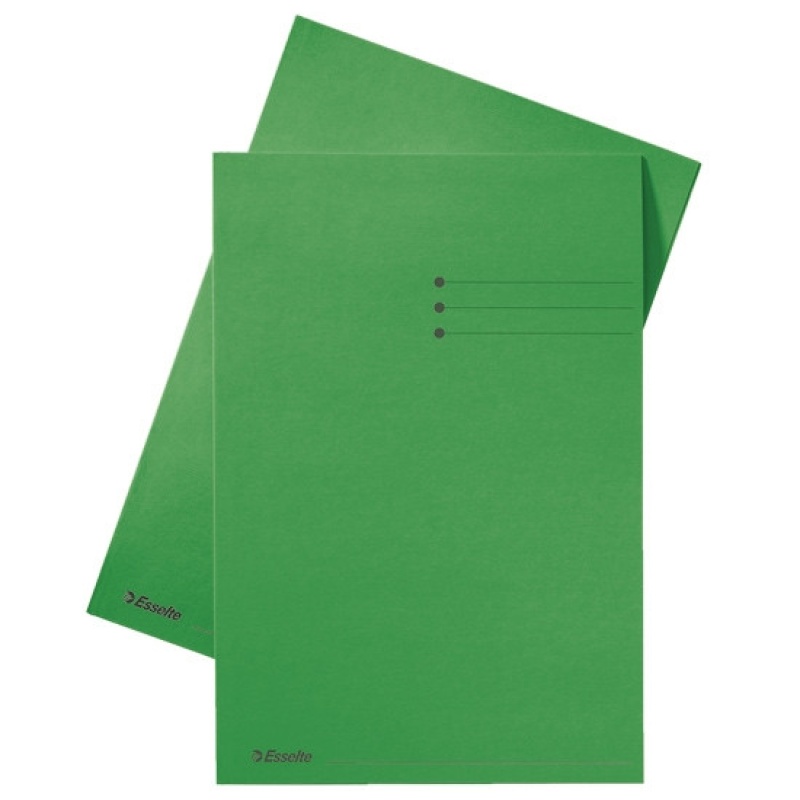 Vouwmap Esselte A4 karton 180g gr/pk 100