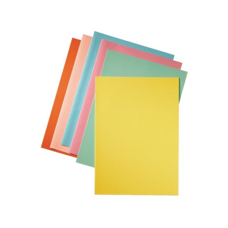 Vouwmap Esselte A4 karton 80g beige/p250