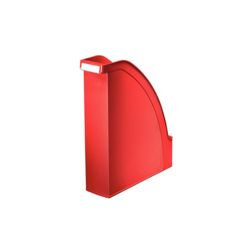 Tijdschriftcassette Leitz Plus A4 rood