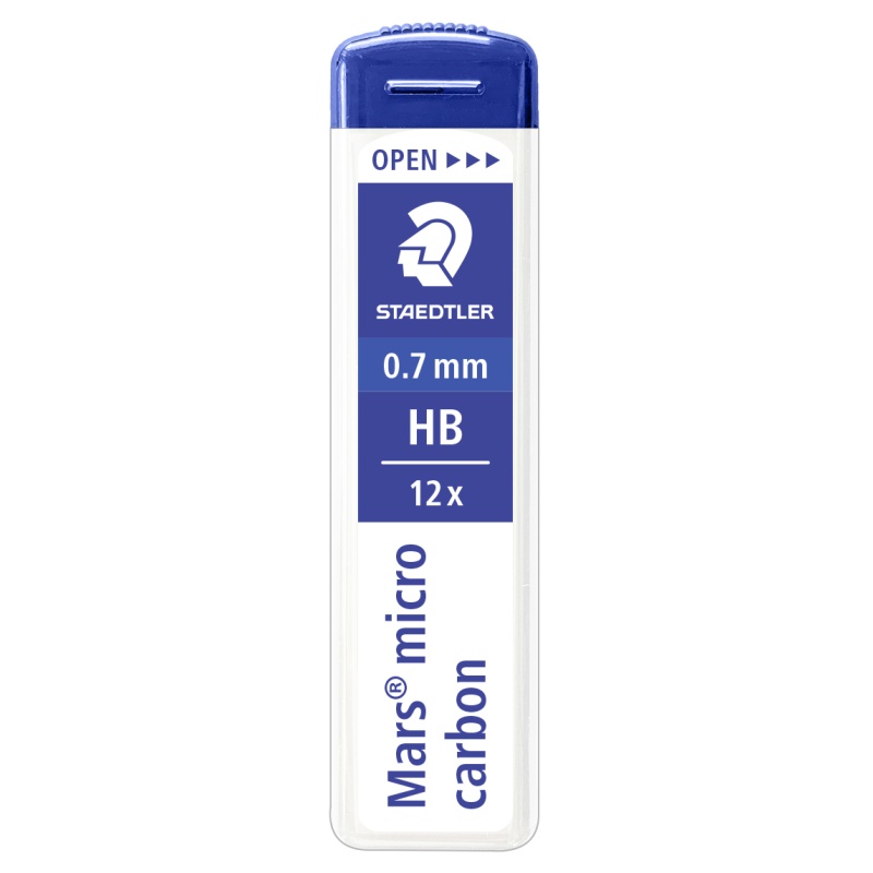 Potloodstift Staedtler Mars 0,7 HB/et 12