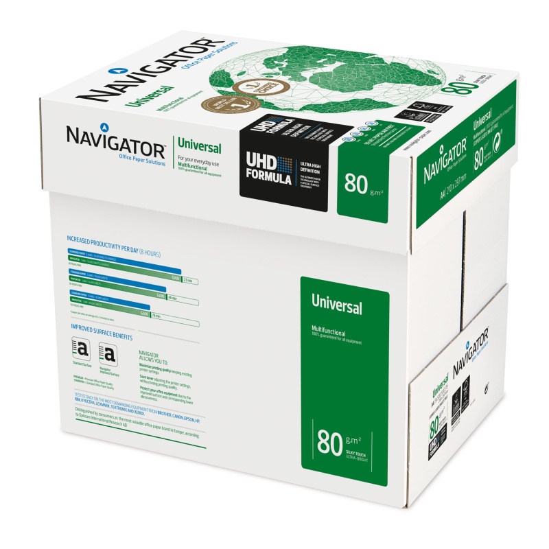 Papier Navigator A4 80g Univ./ds 5x500v