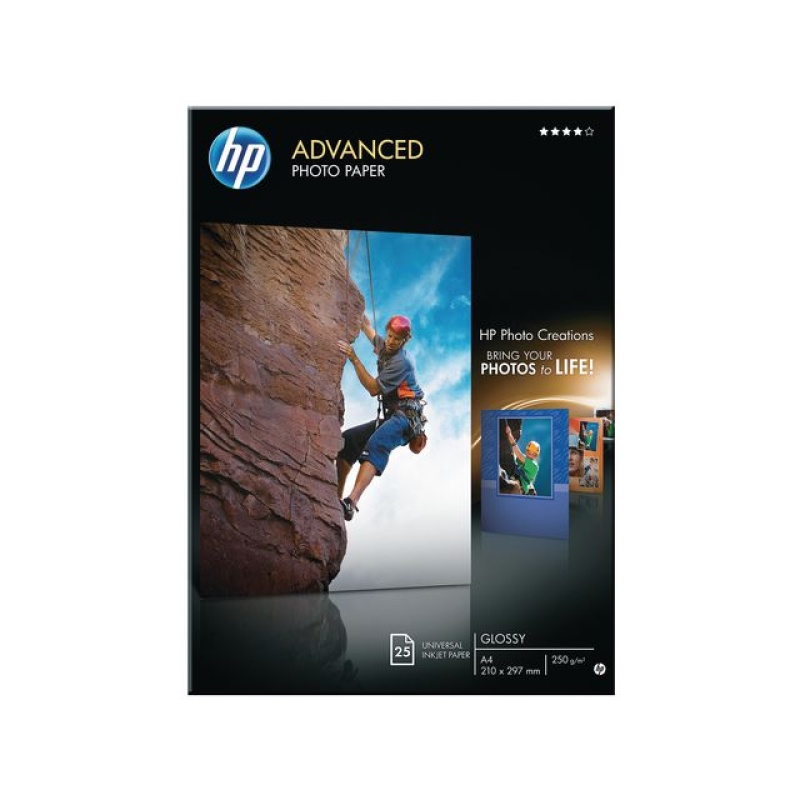 Papier HP Q5456A adv.gloss A4/pak 25v