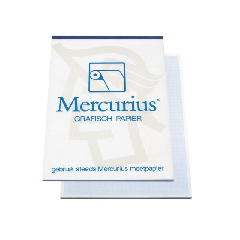 Millimeterpapier A3 blauw/blok 50v