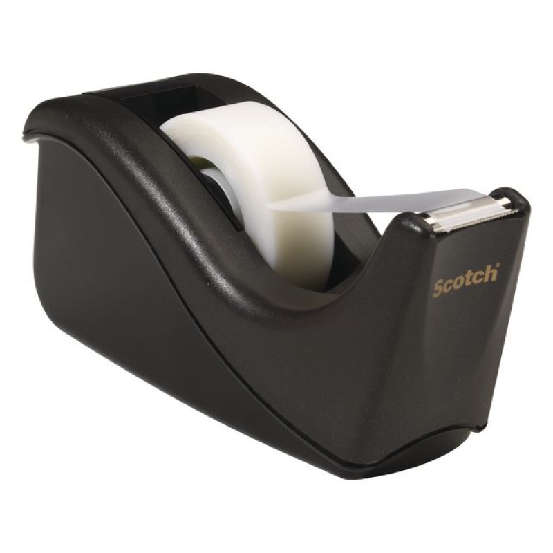 Plakbanddispenser Scotch C60 (+4tape) zw
