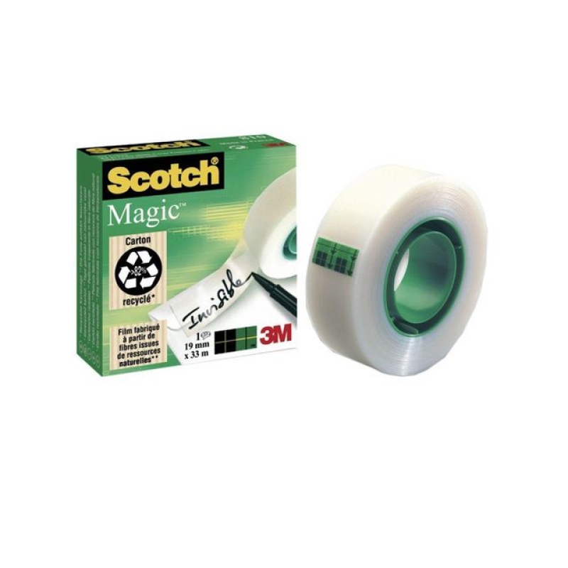 Plakband magic Scotch 810 12mmx33m