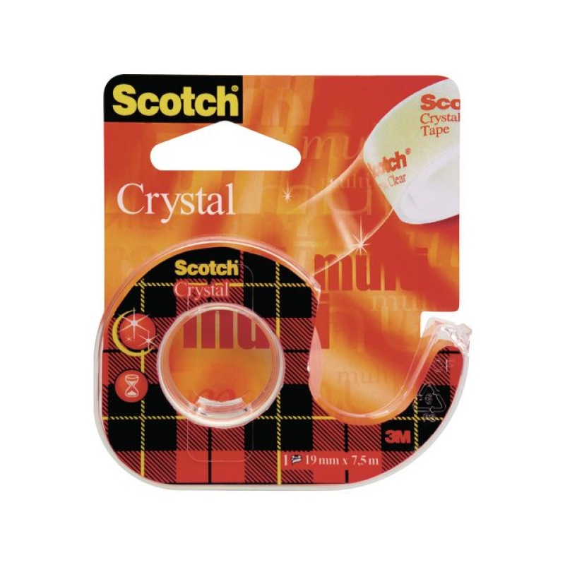 Plakband Crystal 600 19mmx7,5m