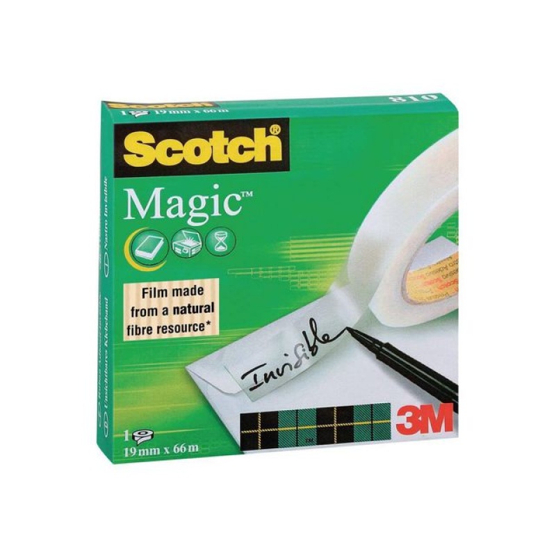 Plakband magic Scotch 810 19mmx66m