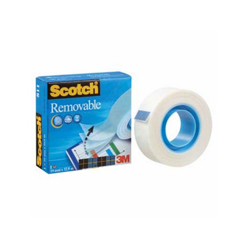 Plakband magic Scotch 811 19mmx33m verw.
