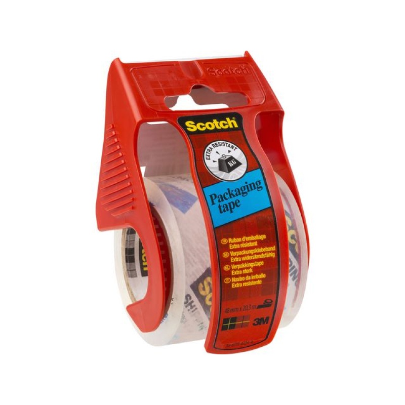 Verpakkingstape EasytoStart transp+disp.