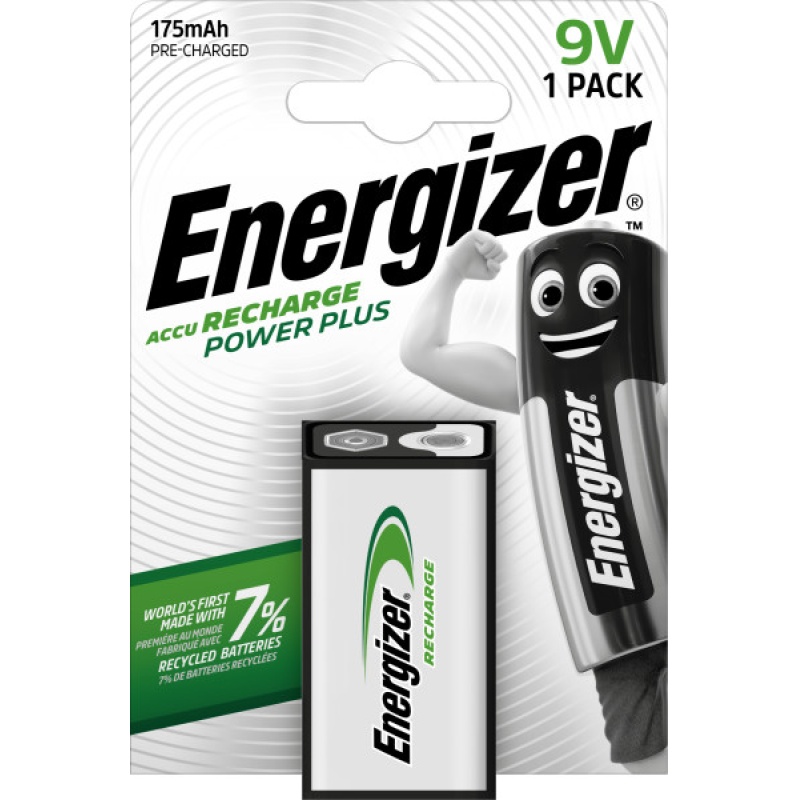 Batterij Energizer oplaad NiMH 9V