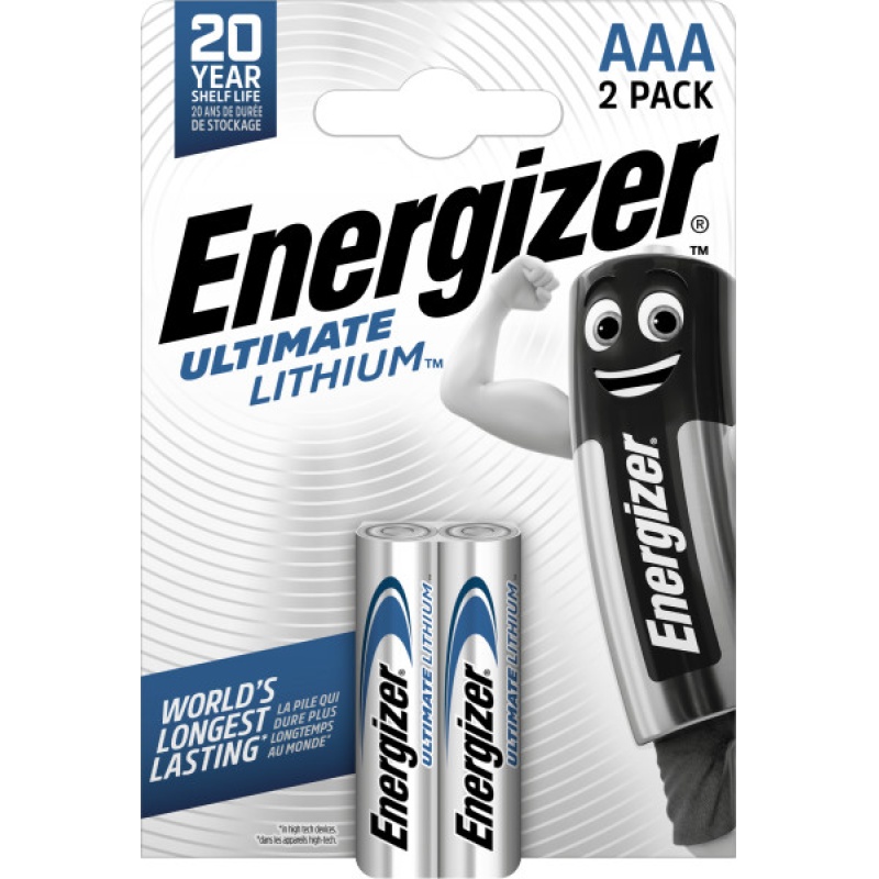 Batterij Energizer Ultimate Lith AAA/BS2