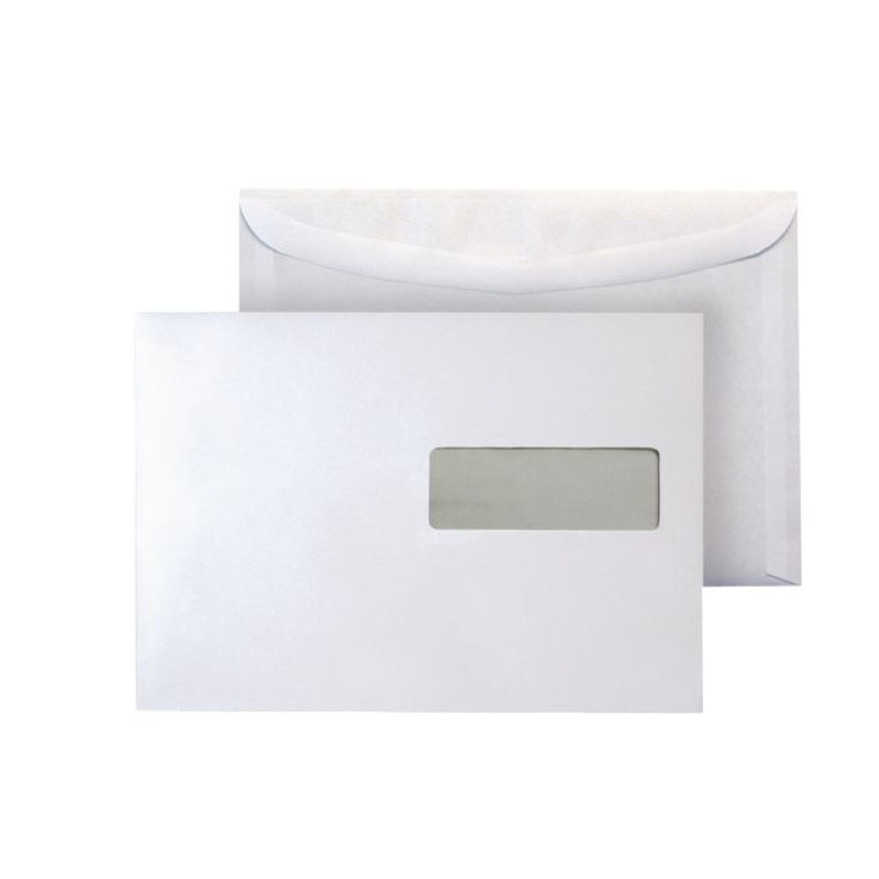 Envelop SPLS 162x229 gom vr40 wit/ds 500