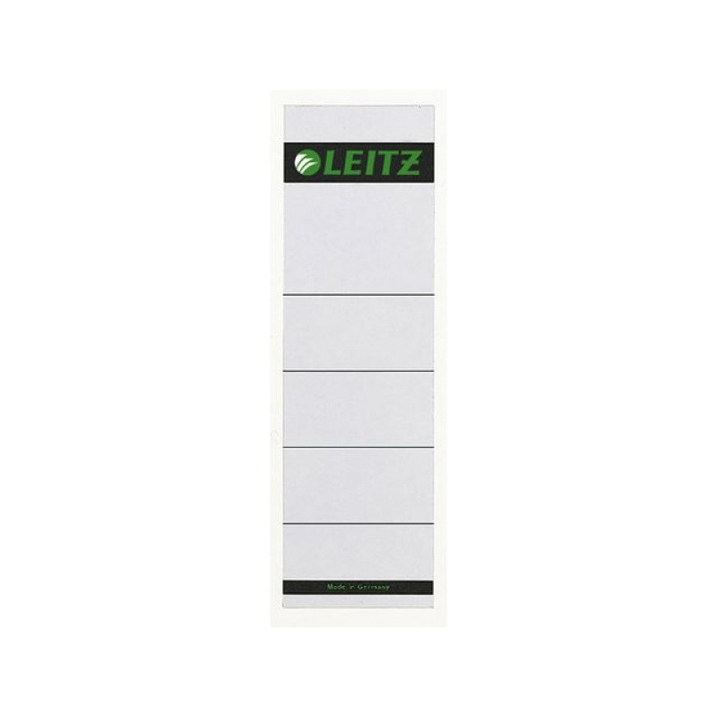 Rugetiket Leitz 1607 80 mm breed gs/pk10