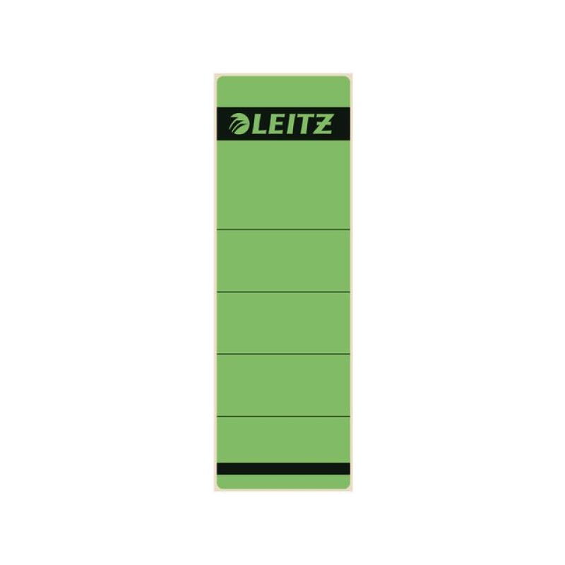 Rugetiket Leitz 1642 kort-breed gr/pk 10