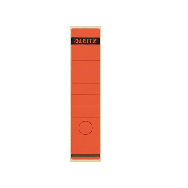 Rugetiket Leitz 1640 lang-breed rood/p10
