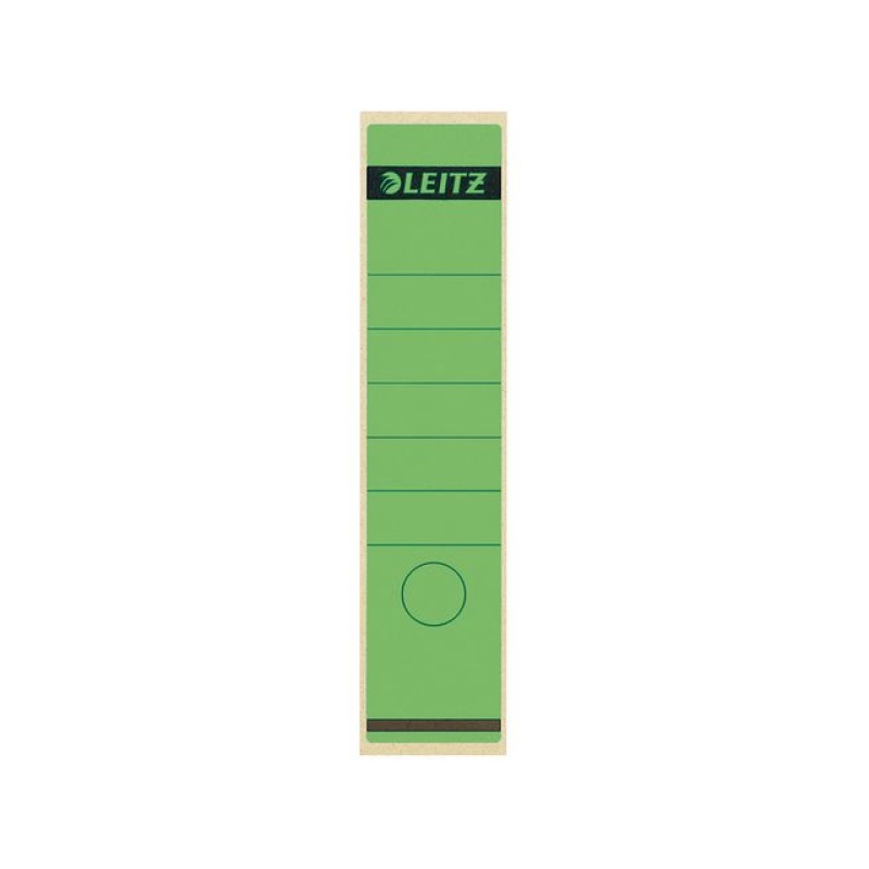 Rugetiket Leitz 1640 lang-breed gr/pk 10