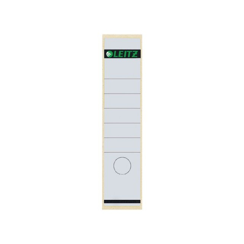 Rugetiket Leitz 1640 lang-breed wit/pk10